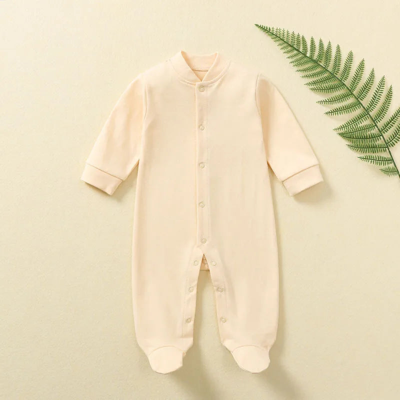 Cozy Cotton Jumpsuits for Newborns | Soft One-Piece Sleepers