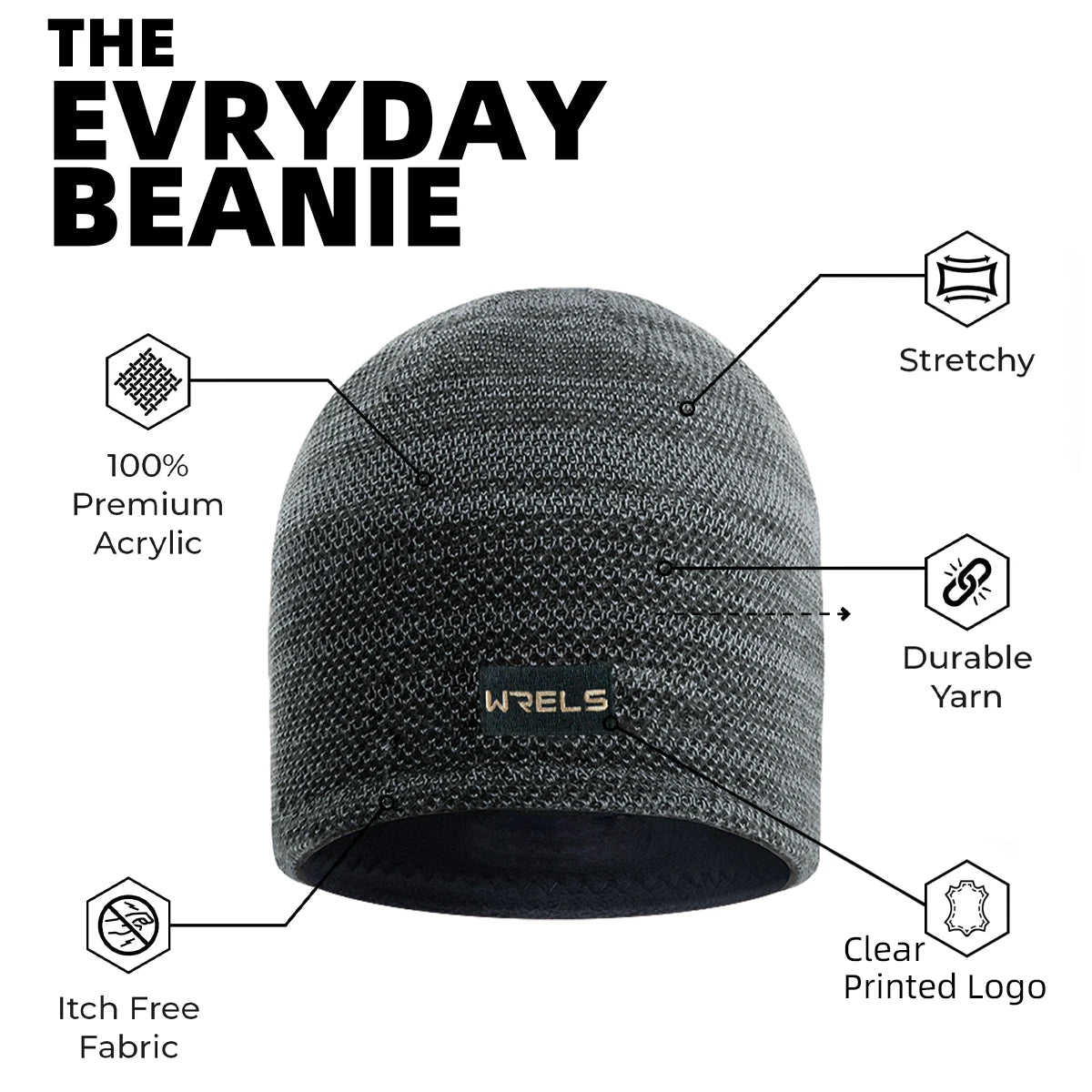 Unisex Two-Sided Fleece Hat | Warm Windproof Outdoor Sports Cap
