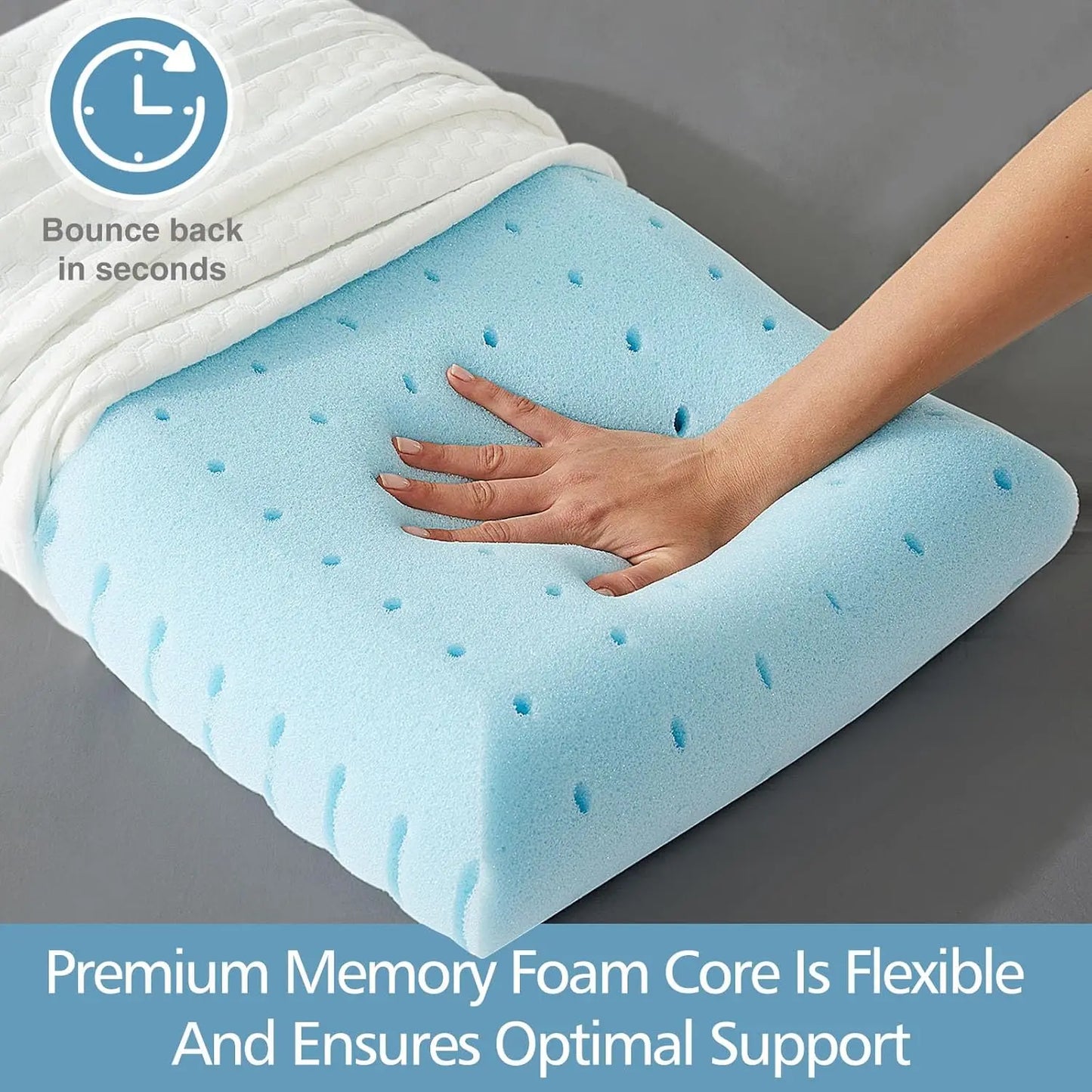 Memory Foam Pillows for Ultimate Comfort | Sleep Better Tonight