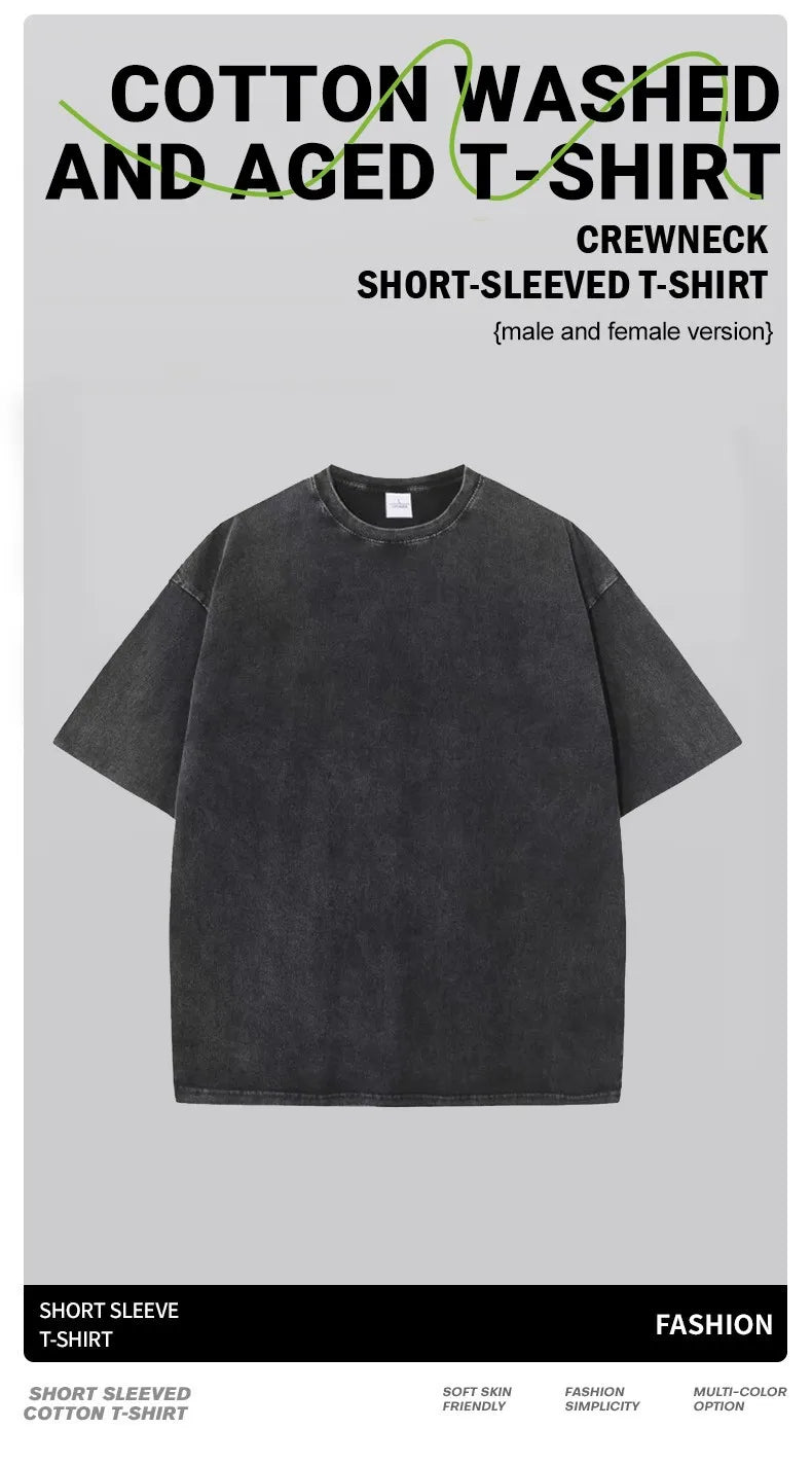 Unisex Emotional Baggage Printed Summer Crewneck T-Shirt