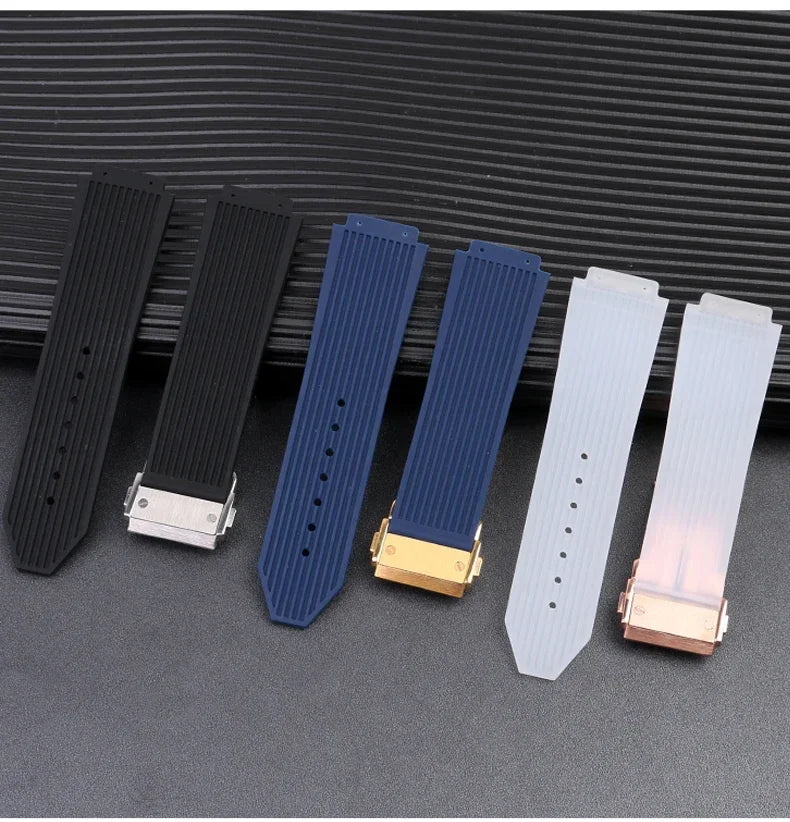 Waterproof Silicone Rubber Watch Strap | Replacement Band