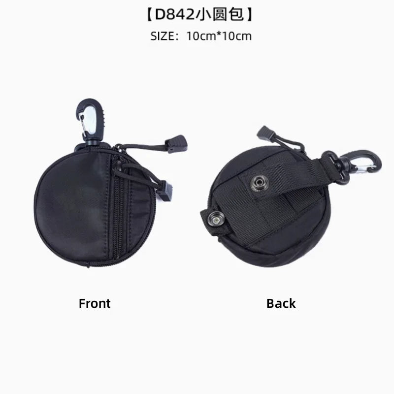 Tactical Techwear Style Crossbody Sling Bags Men Multi-function Chest Bags Y2K High Street Waist Bags Bolsos Para Hombre сумка