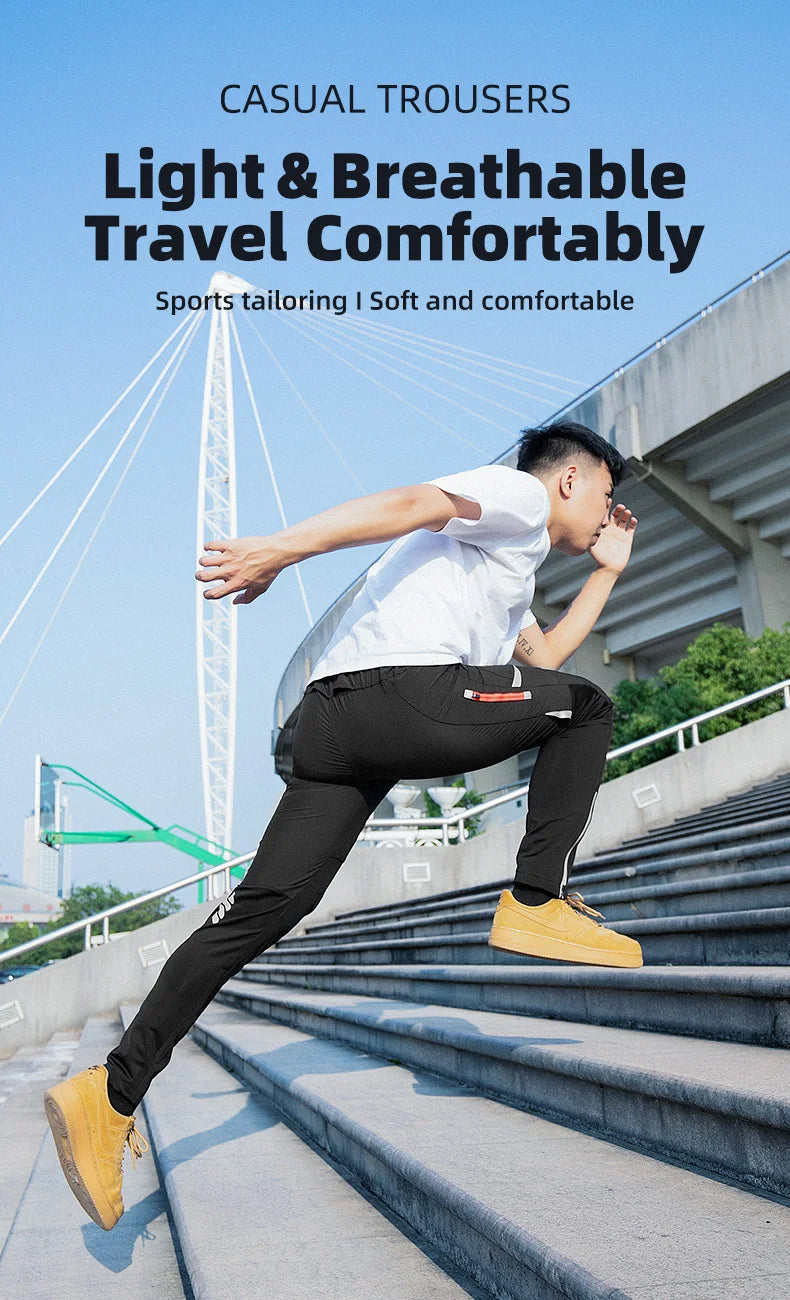 Breathable Cycling Pants for Men & Women | Full Length Sports Trousers