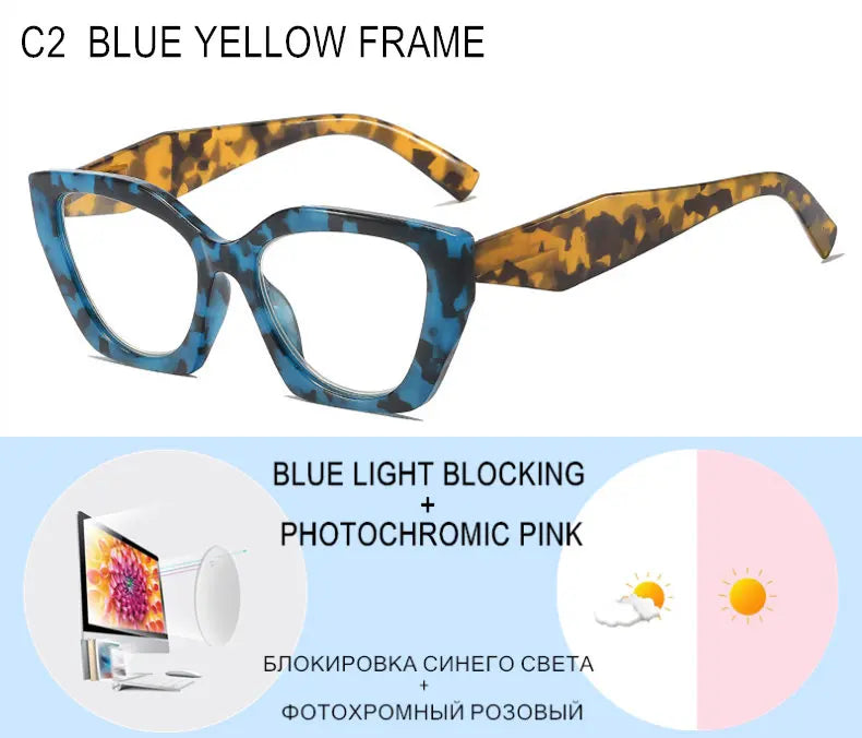 Custom Prescription Glasses for Myopia | Stylish Blue Light Protection