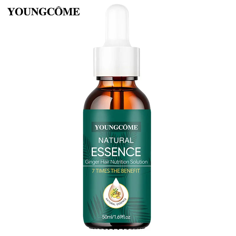 Natural Ginger Hair Care Serum | 7X Strength & Repair | Frizz-Free