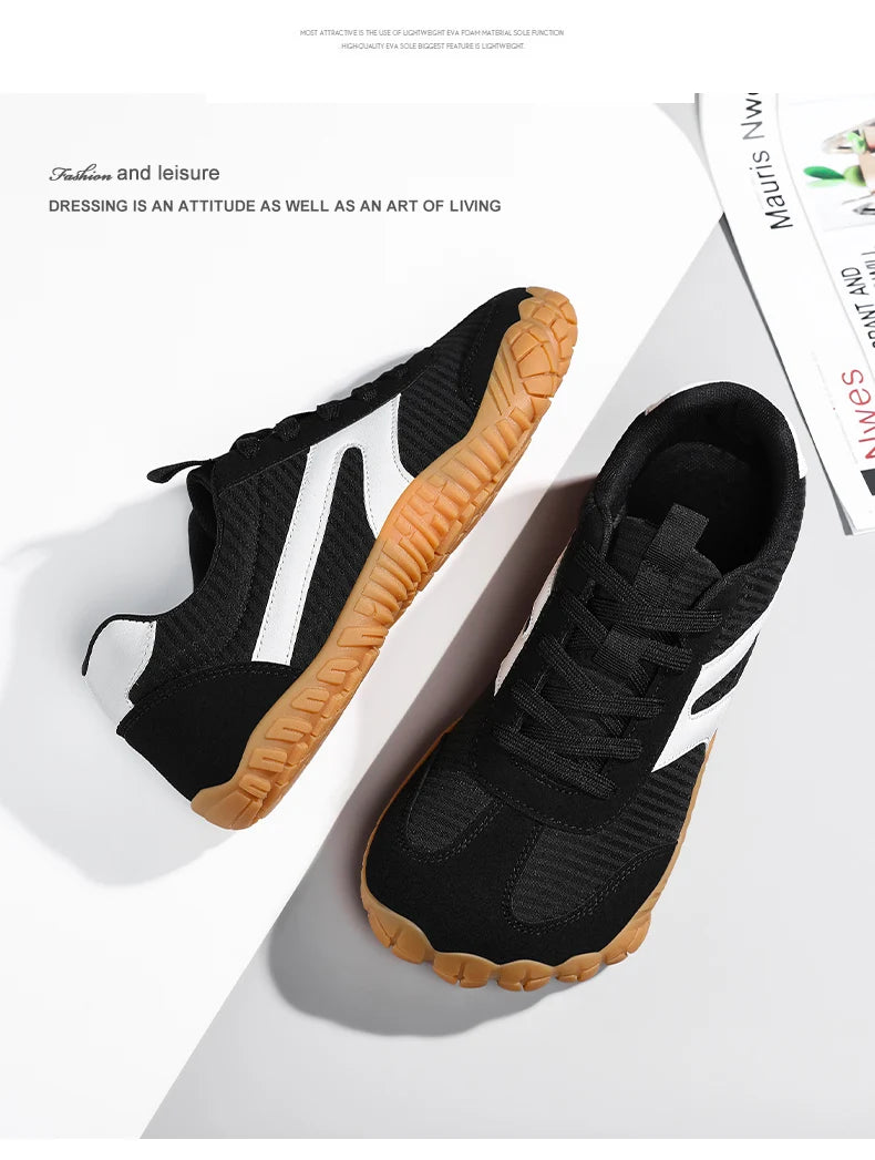 Wide Toe Barefoot Shoes Summer New Mens Womens Zero Drop Minimalist Sneakers Retro Outdoor Non Slip Walking Shoes Casual Sneaker