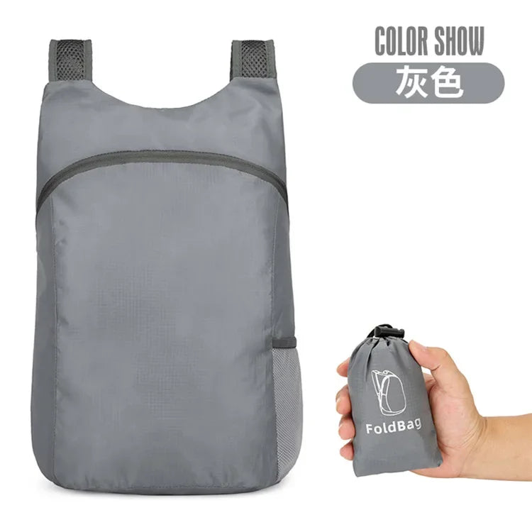 Lightweight Packable Backpack | Ultralight Travel Folding Bag