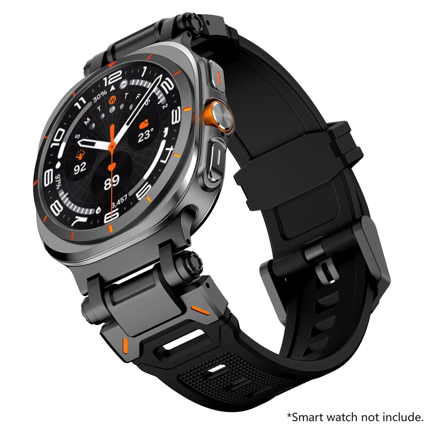 Luxury Rubber Strap for Galaxy Watches | Sporty & Comfortable Band