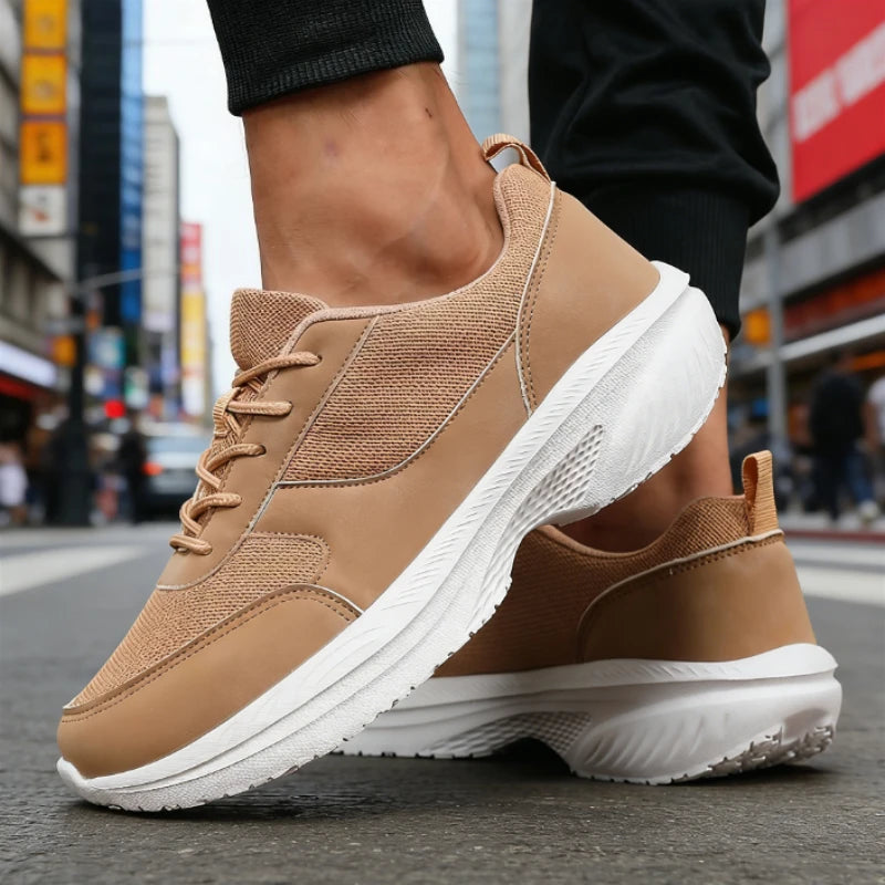 Men's Wide Toe Running Shoes | Breathable Non-Slip Sneakers