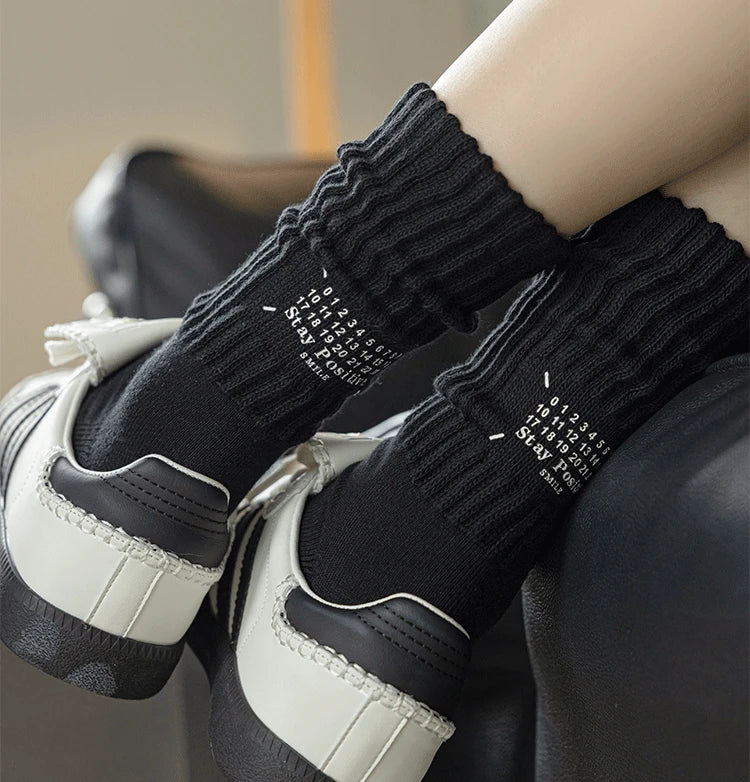 Cozy Vintage Sports Tube Socks for Men | Thickened Comfort Fit