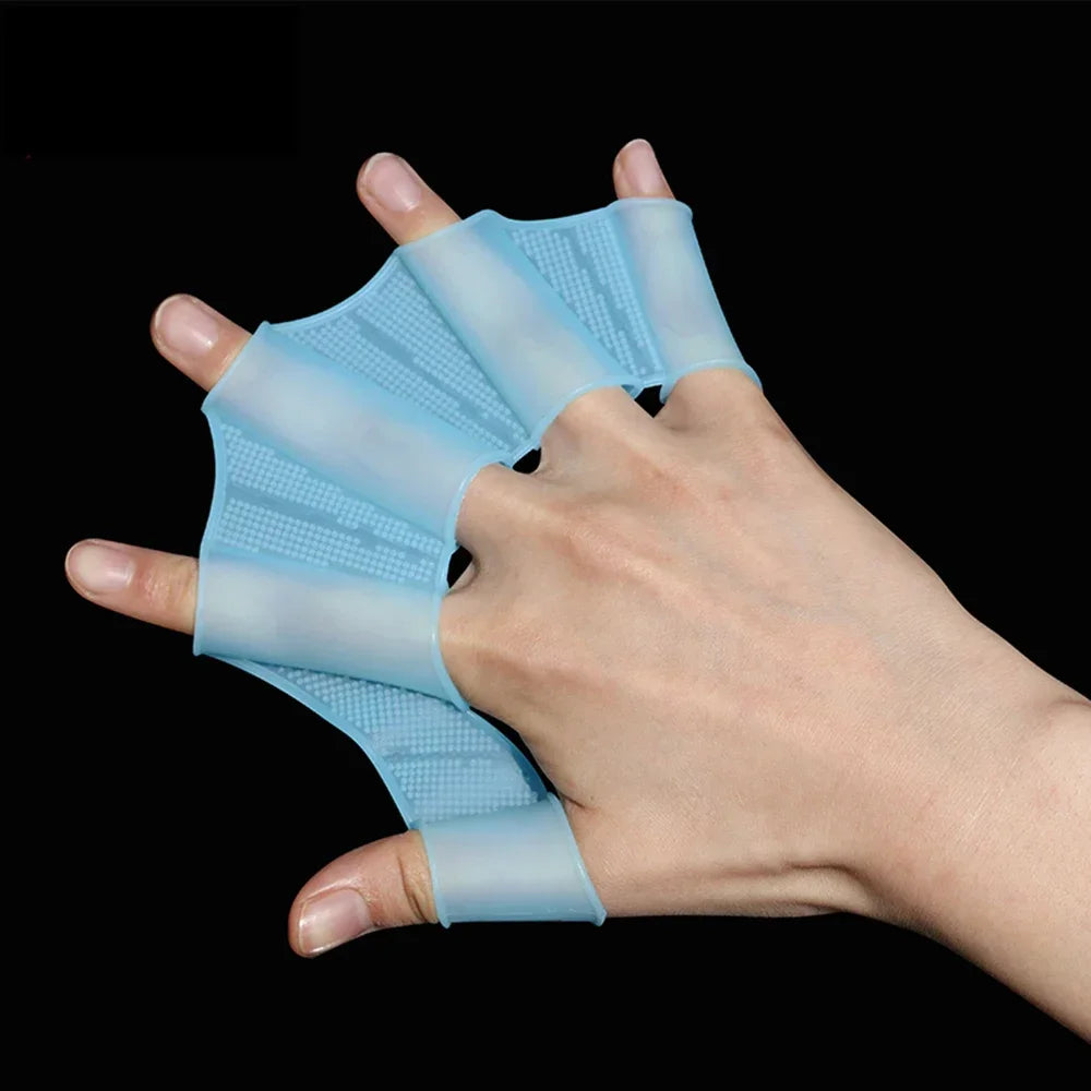 Summer Silicone Swimming Hand Fins | Enhance Your Swim Performance