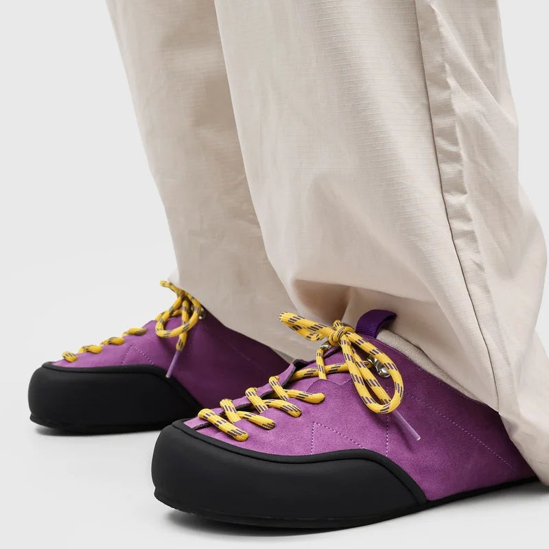 Men's Suede Sandals | Retro Stylish Slingback Walking Shoes