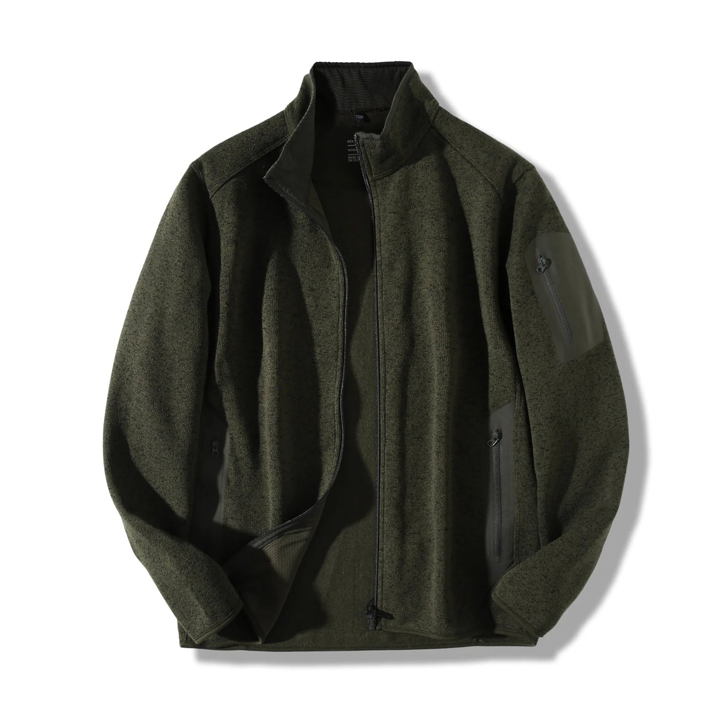 Unisex Winter Fleece Zipper Hoodie | Warm Outdoor Jacket