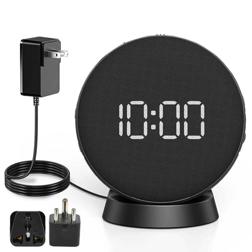 Loud Vibrating Alarm Clock for Heavy Sleepers | Wireless Charging