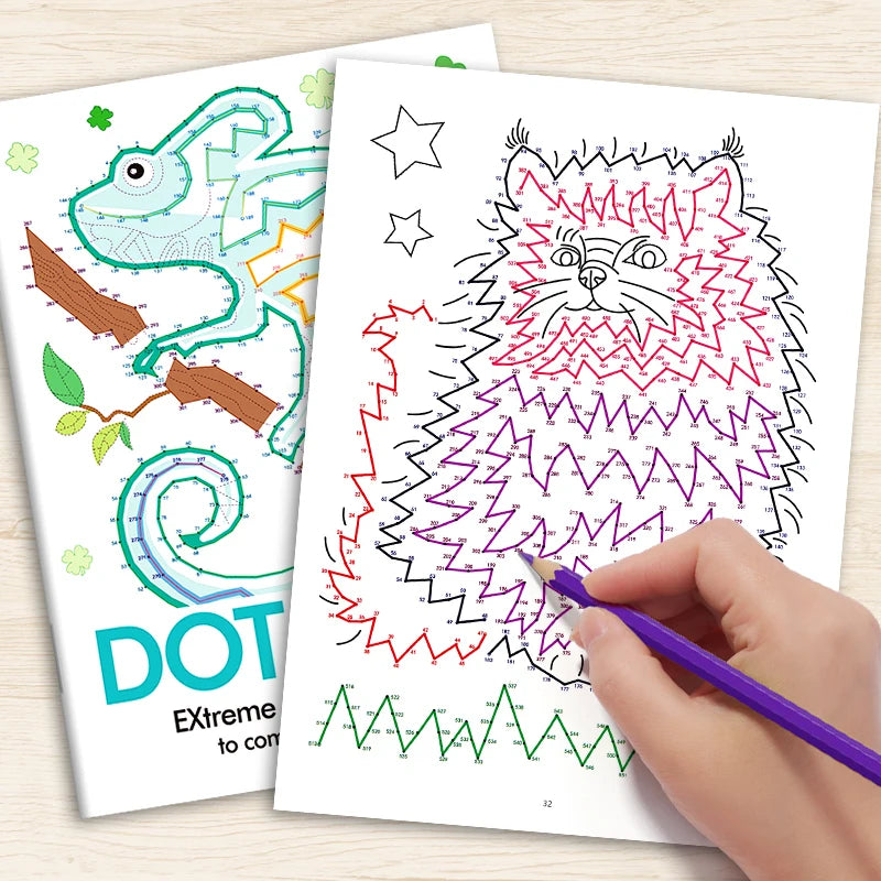 Extreme Dot To Dot Coloring Book | Fun Puzzle Activity for All Ages