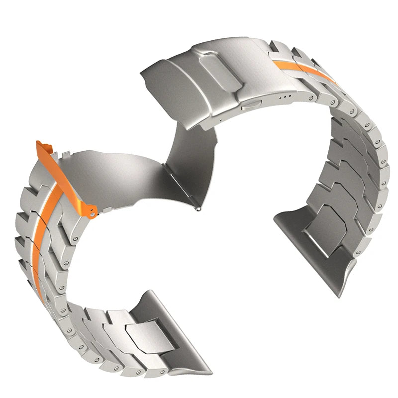 Titanium Color Metal Strap for Apple Watch | Premium Quality Band