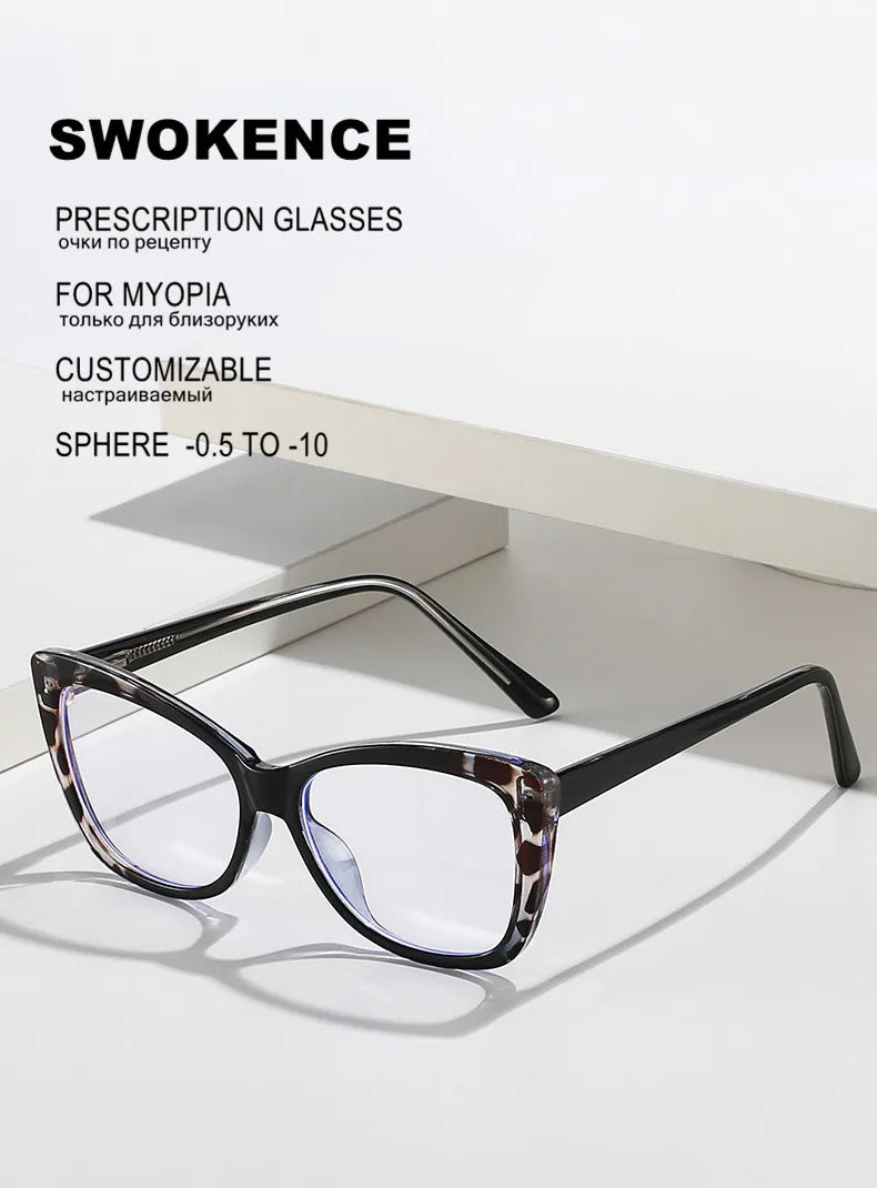 Gafas de Miopía Personalizadas con Bloqueo de Luz Azul y Lentes Fotocromáticas