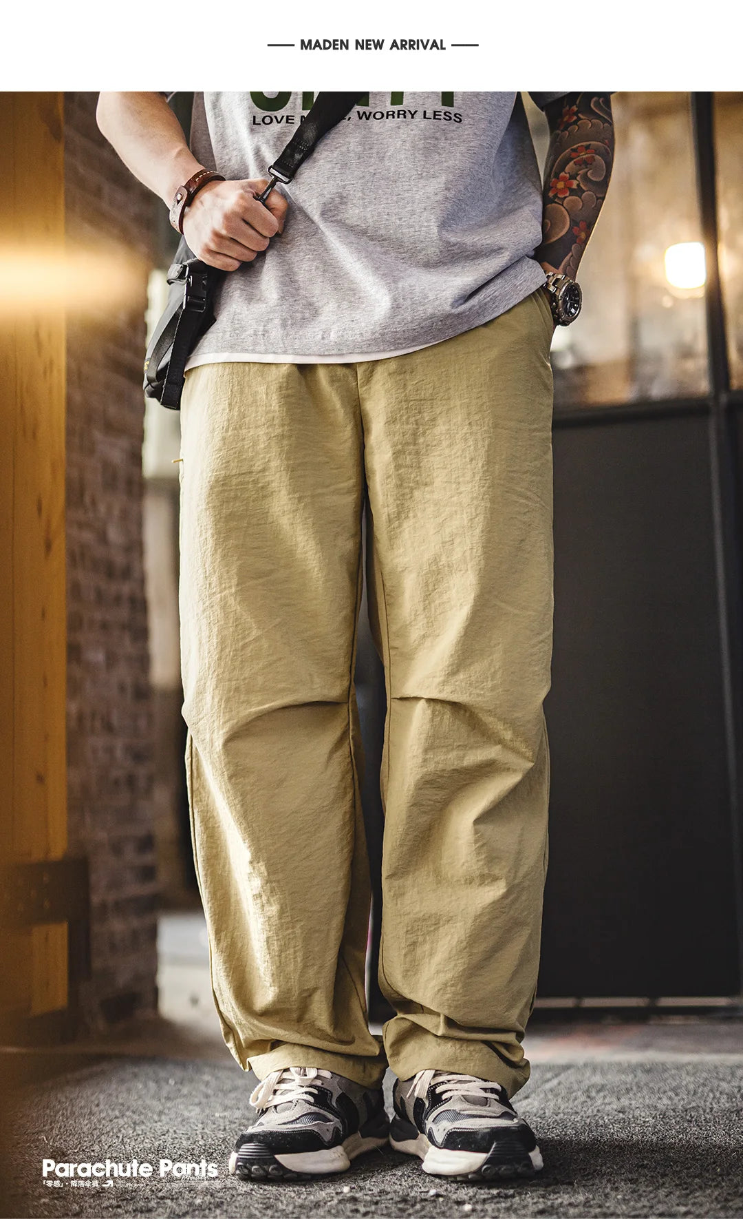 Men's Lightweight Tactical Cargo Pants | Comfortable Spring Casual Wear