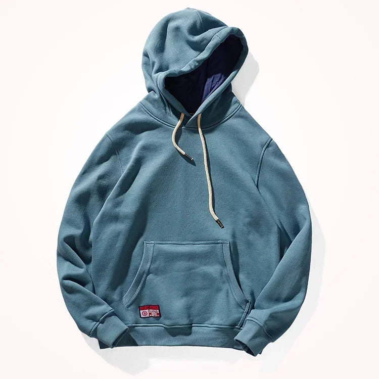 Men's Fashionable Hooded Pullover | Cozy Multi-Color Sports Top