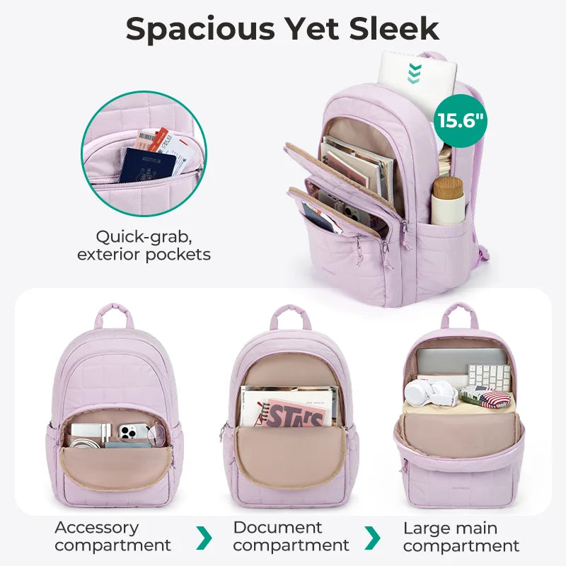 Stylish Water-Resistant Women's Travel Backpack | Perfect for College