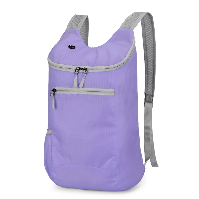 Lightweight Foldable Nylon Outdoor Sports Backpack for Hiking