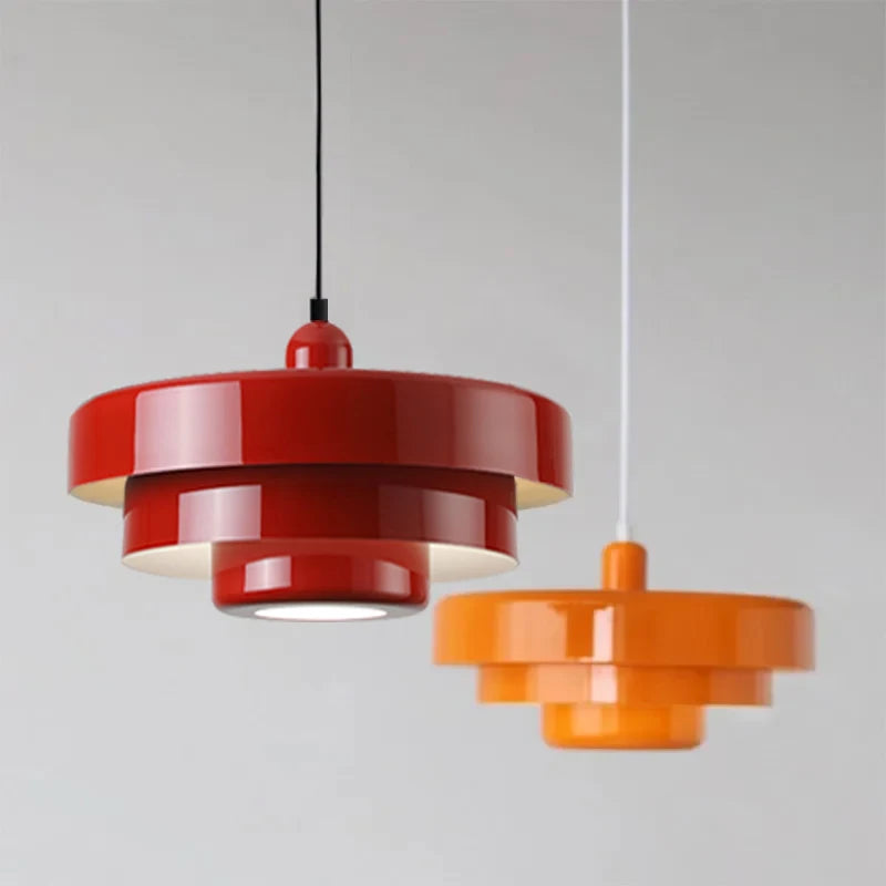 Lámpara Colgante Nórdica Medieval de Aluminio | Iluminación Interior Moderna