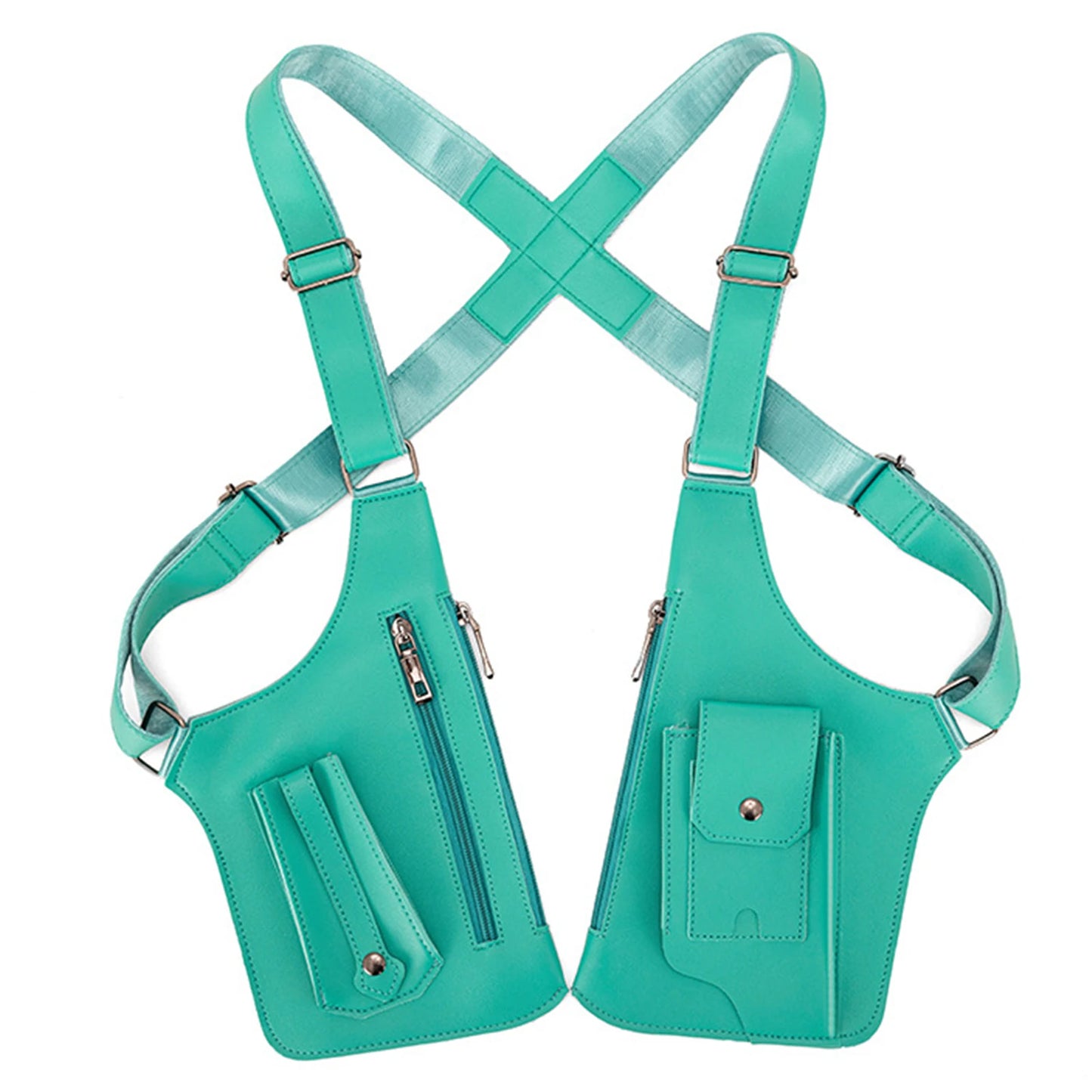 PU Leather Anti-Theft Underarm Bag | Multi-Pocket Shoulder Wallet