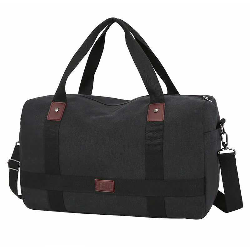 Men's Versatile Canvas Travel Bag | Large Capacity Weekend Duffel