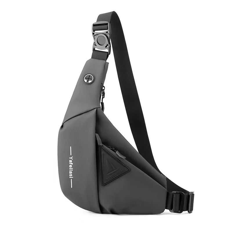 Small Sling Chest Bag for Men | Anti-Theft Mini Travel Shoulder Bag