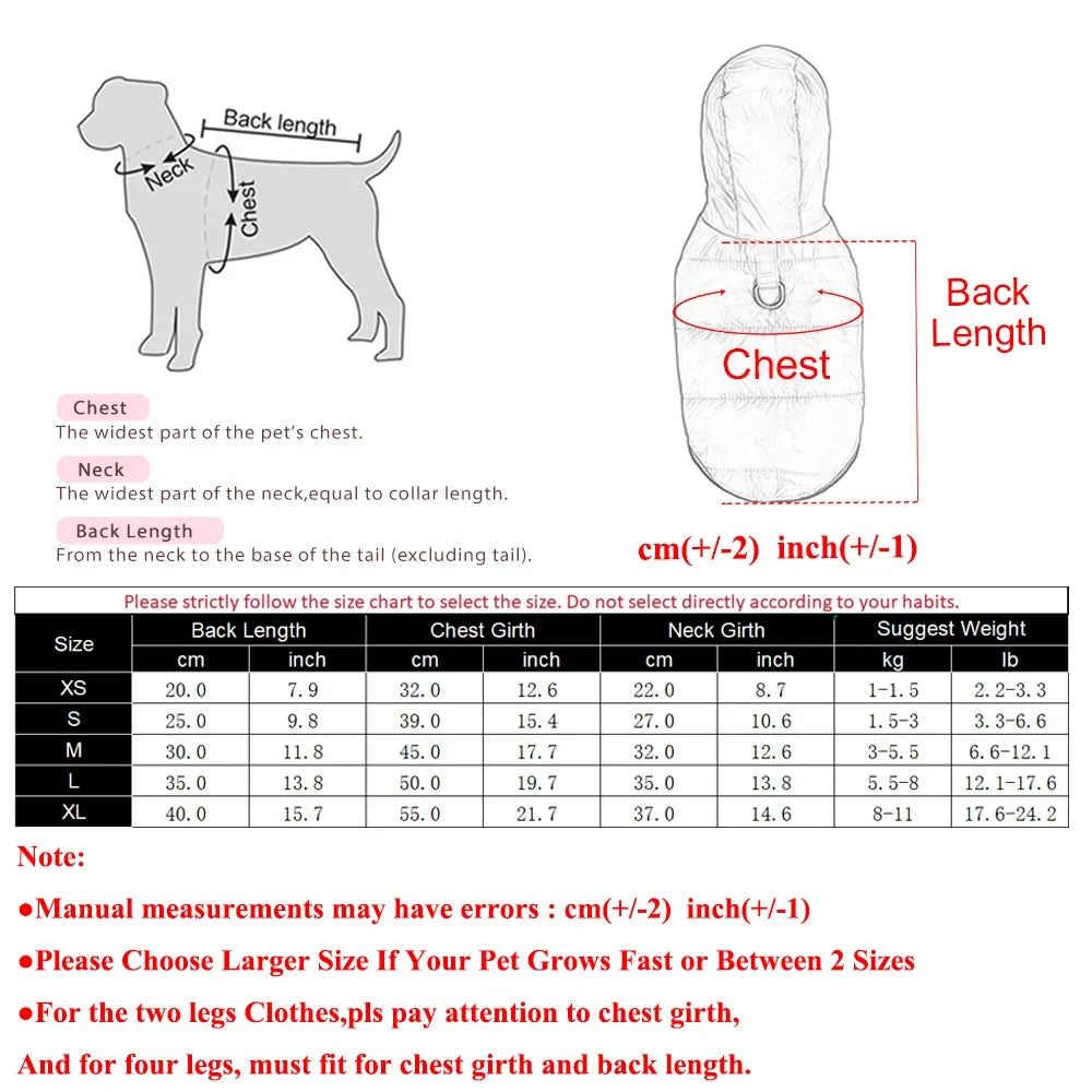 Winter Fleece Pet Jacket | Warm Waterproof Hoodie for Cats & Dogs