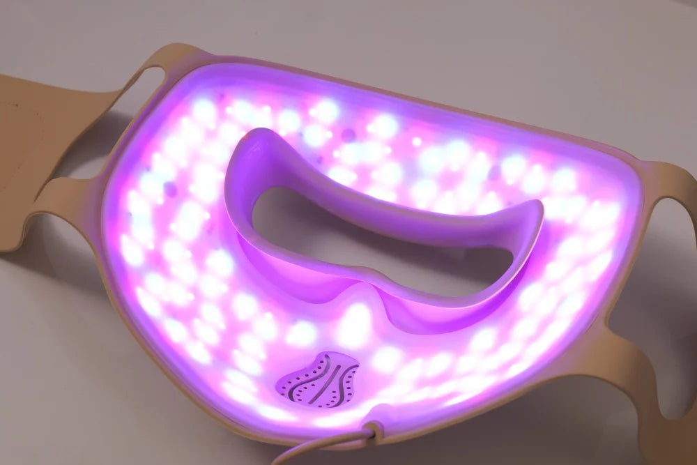 Portable 4D LED Light Therapy Mask for Skin Rejuvenation