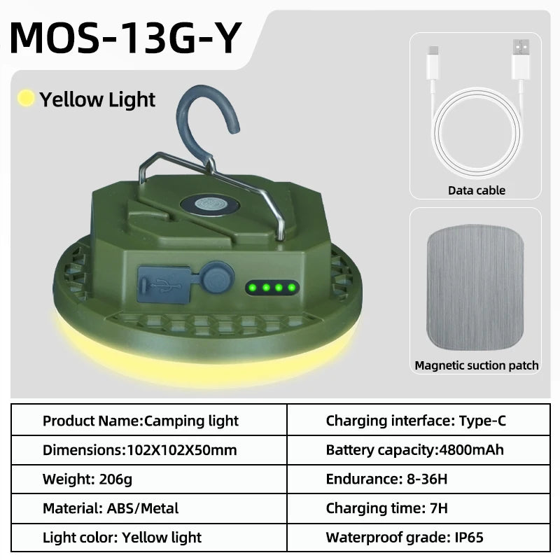 Rechargeable Camping Lantern | Portable Light for Outdoor Adventures