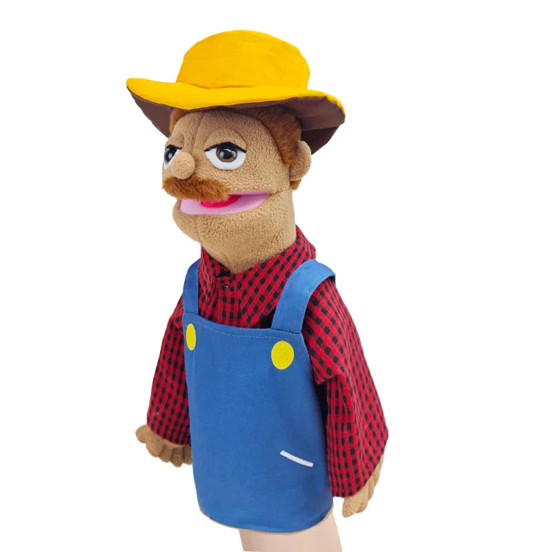 Cartoon Profession Series Plush Hand Puppets | Fun & Engaging Dolls