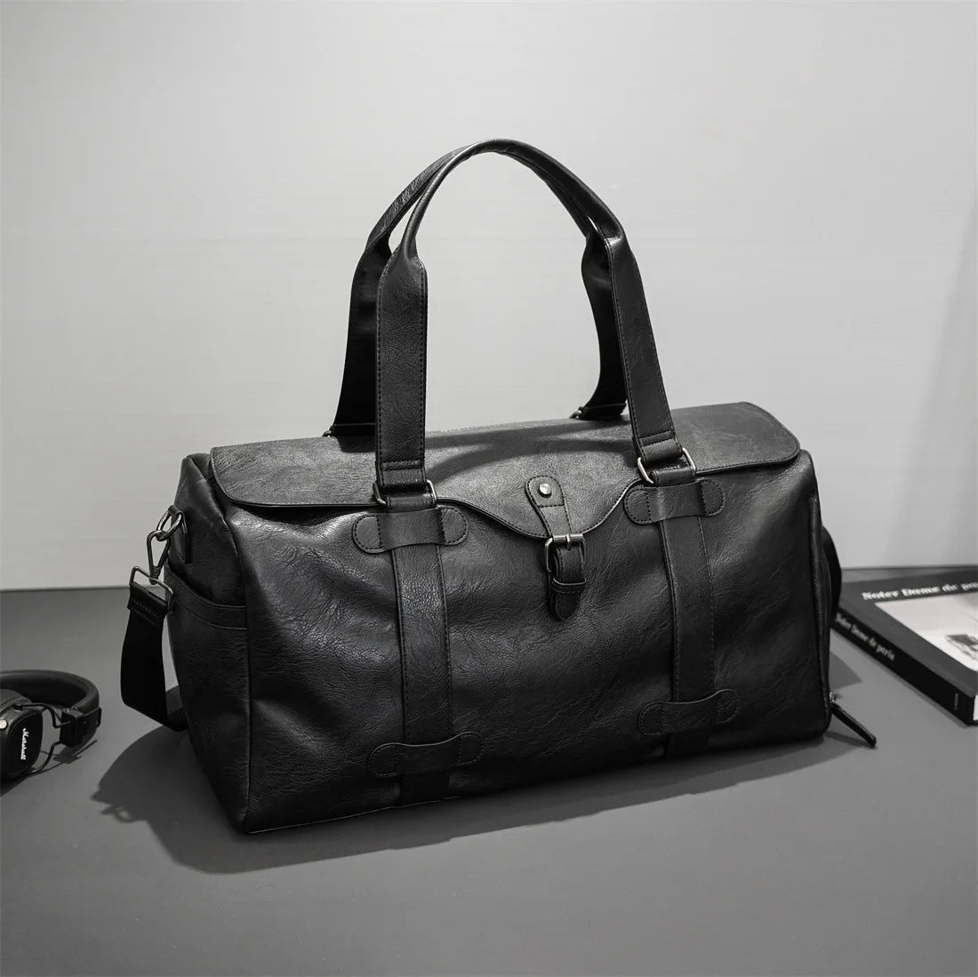 Men's Fashion Travel Tote Bag | Large Capacity Gym & Luggage Tote