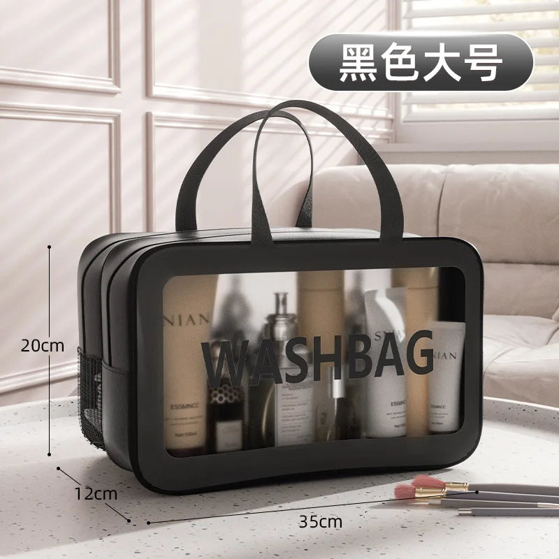 Large Waterproof Toiletry Bag | Portable Skincare Organizer