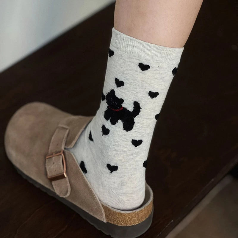 Calcetines de animales de gato de dibujos animados lindos Kawaii para mujer | Cómodos y con estilo