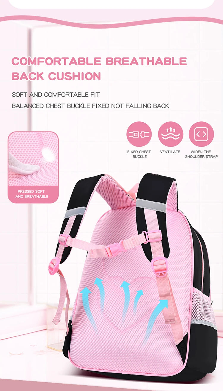 Cute Kitten Shoulder Bag | Adorable Backpack for School Girls