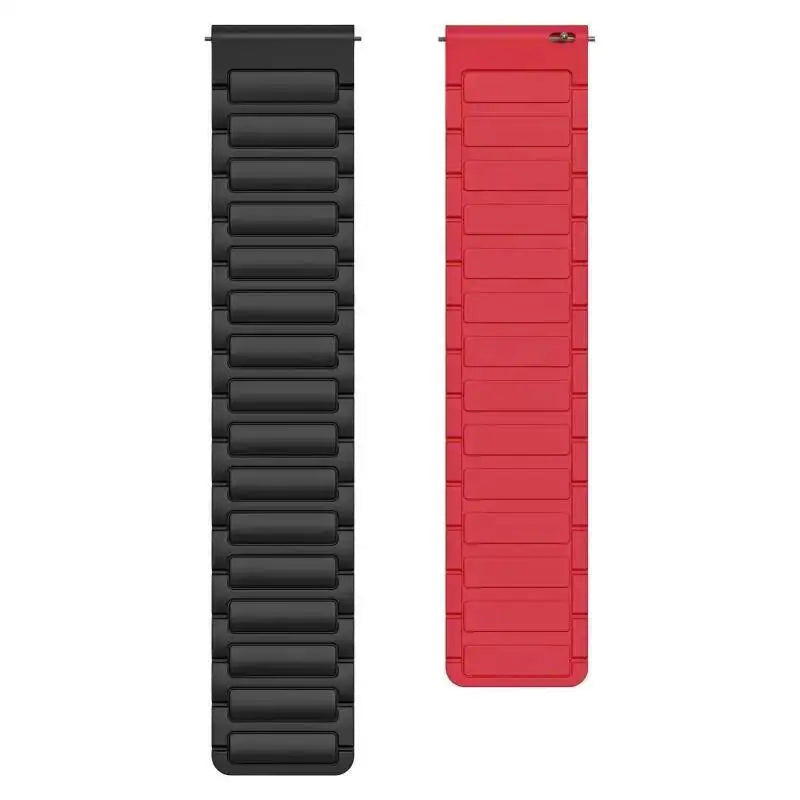 22mm Magnetic Silicone Strap | Versatile Sports Band Bracelet