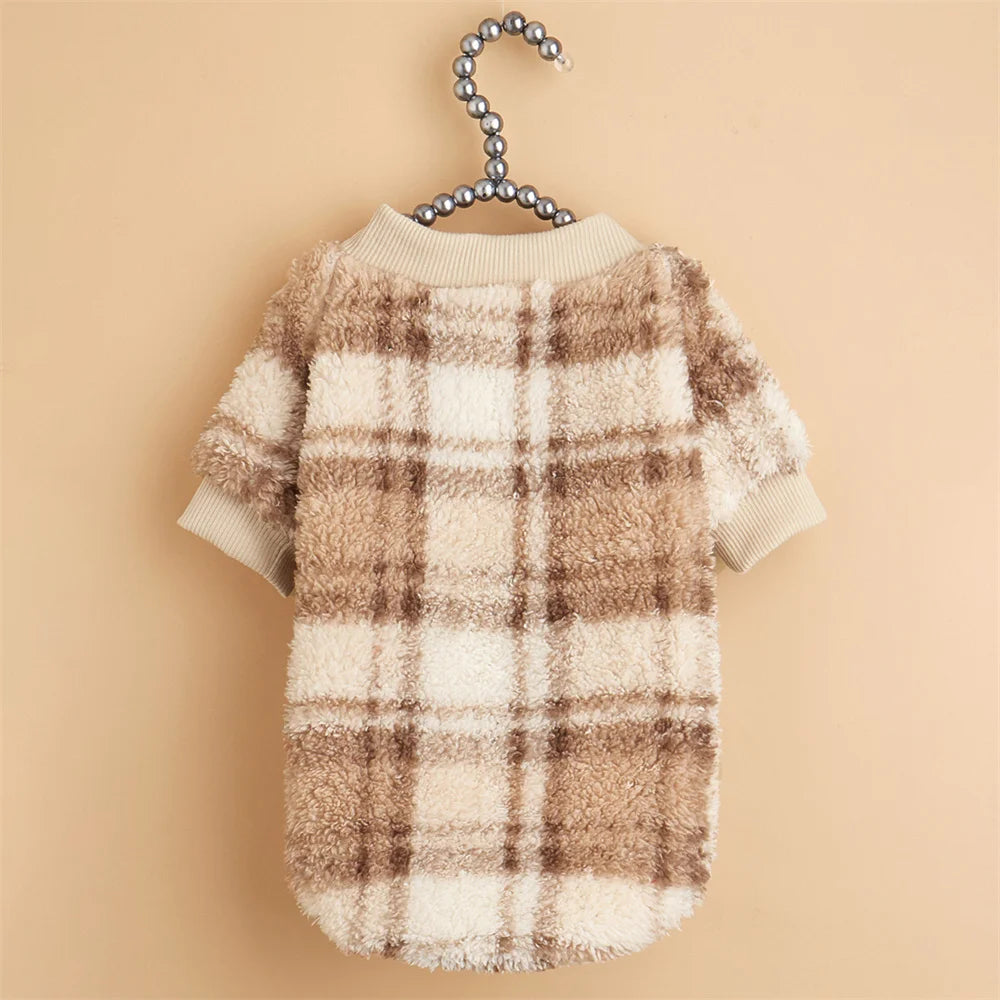 Suéter Acogedor de Invierno para Cachorro | Sudadera con Capucha Cálida y Elegante para Mascotas