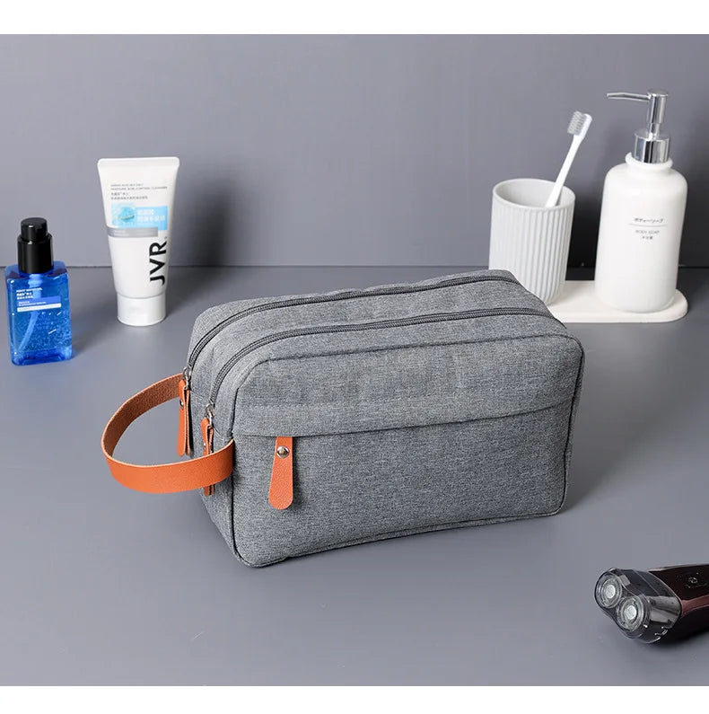 Waterproof Toiletry Bag for Men | Travel Organizer Dopp Kit
