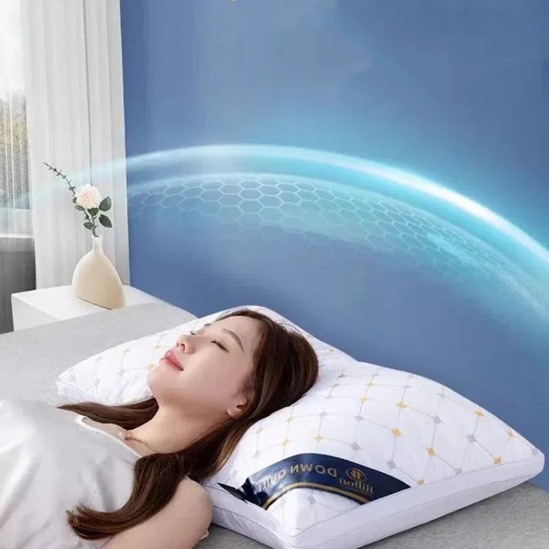 Almohada de hotel para la protección de la columna cervical | Máximo confort al dormir