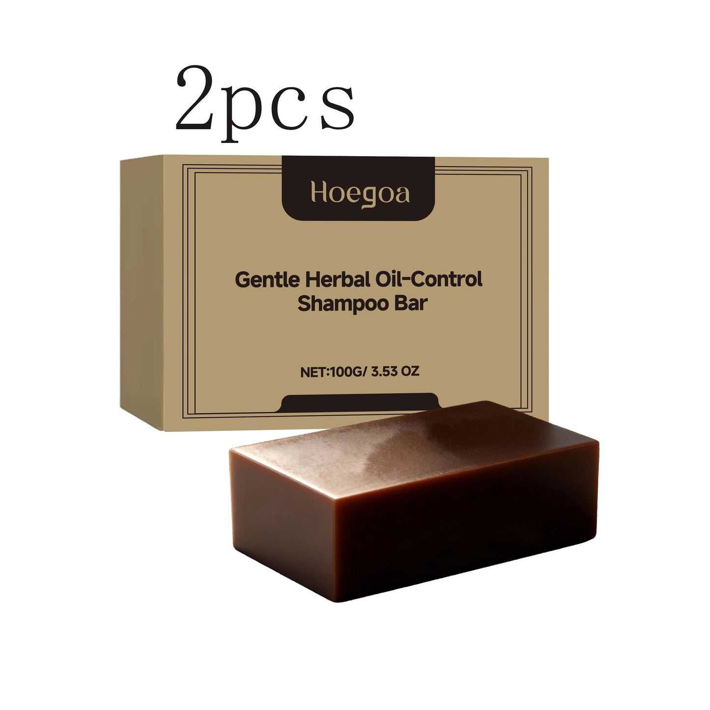 Herbal Oil-Control Shampoo Bar | Nourishing Hair Care Solution