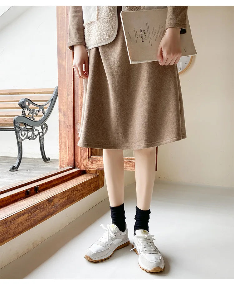 6 Pairs Women's Winter Cotton Socks | Cozy & Stylish Warmth
