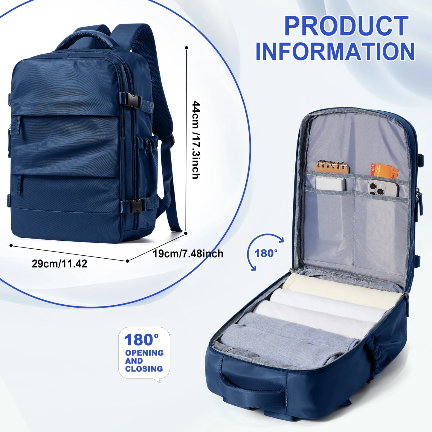 Stylish Travel Backpack for Women | Flight Approved Daypack