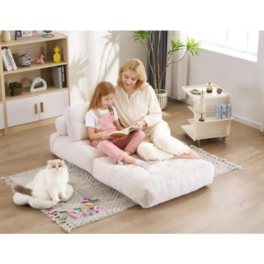 Convertible Folding Sofa Bed | Comfortable Foam Couch Lounger