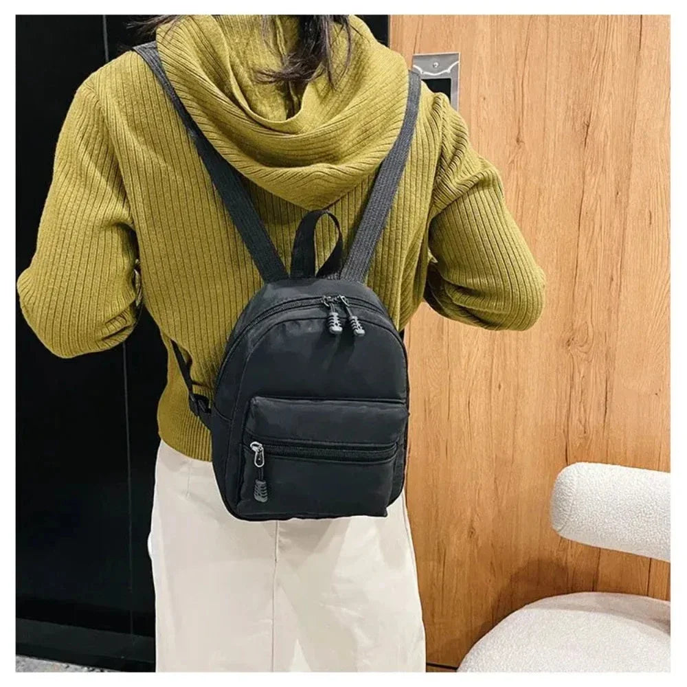 Stylish Women's Nylon Backpack | Versatile Casual Handbag