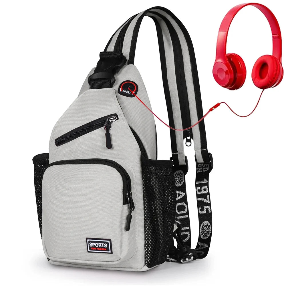 Adjustable Women Chest Bag | Versatile Sports Travel Messenger
