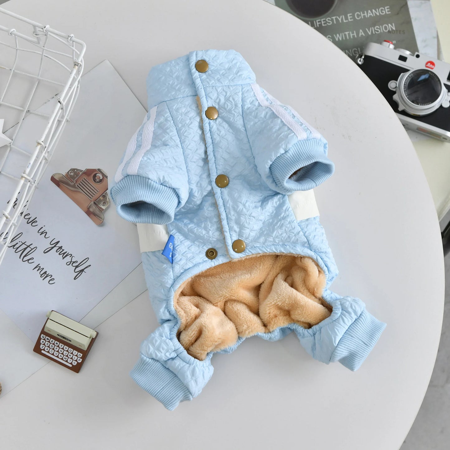 Windproof Pet Apparel for Small Dogs | Stylish & Cozy Jumpsuits