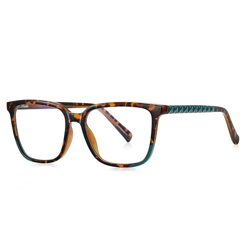 Stylish Women's Square Frame Anti-Blue Light Glasses