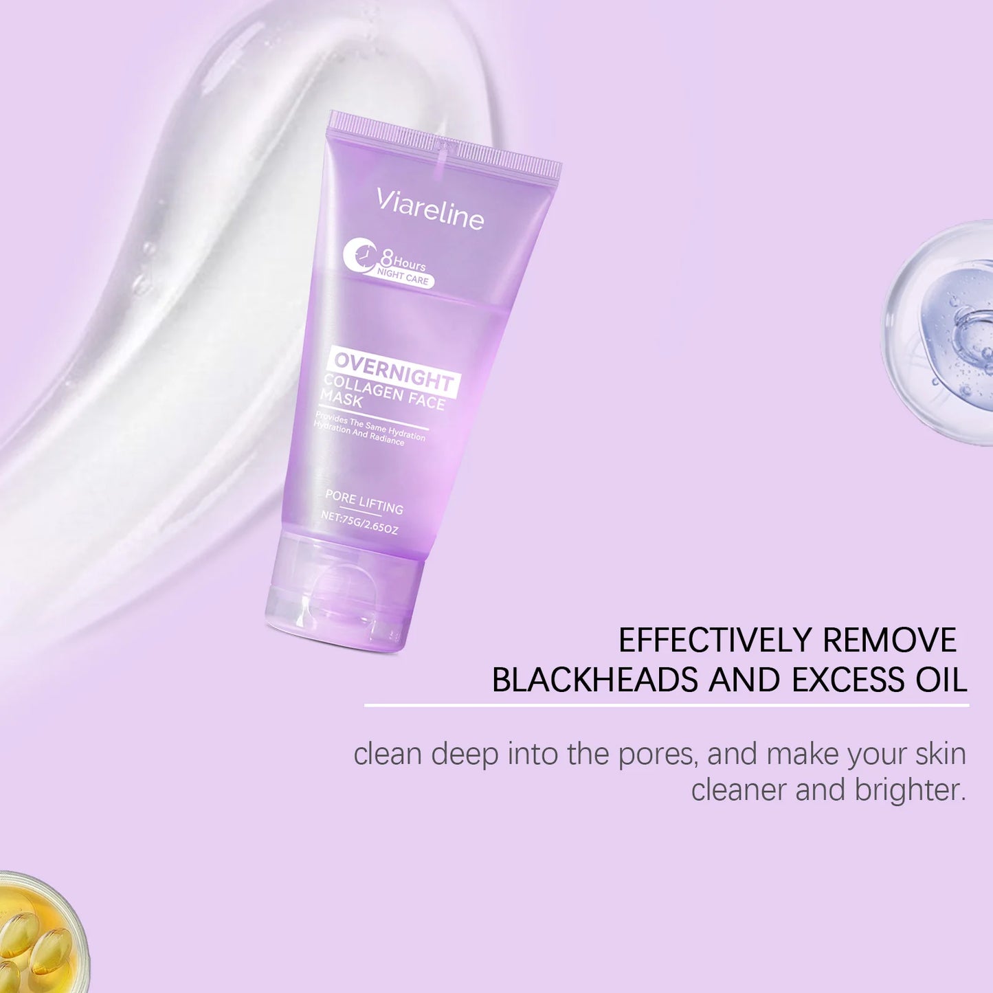 Collagen Peel-Off Mask for Deep Hydration & Exfoliation